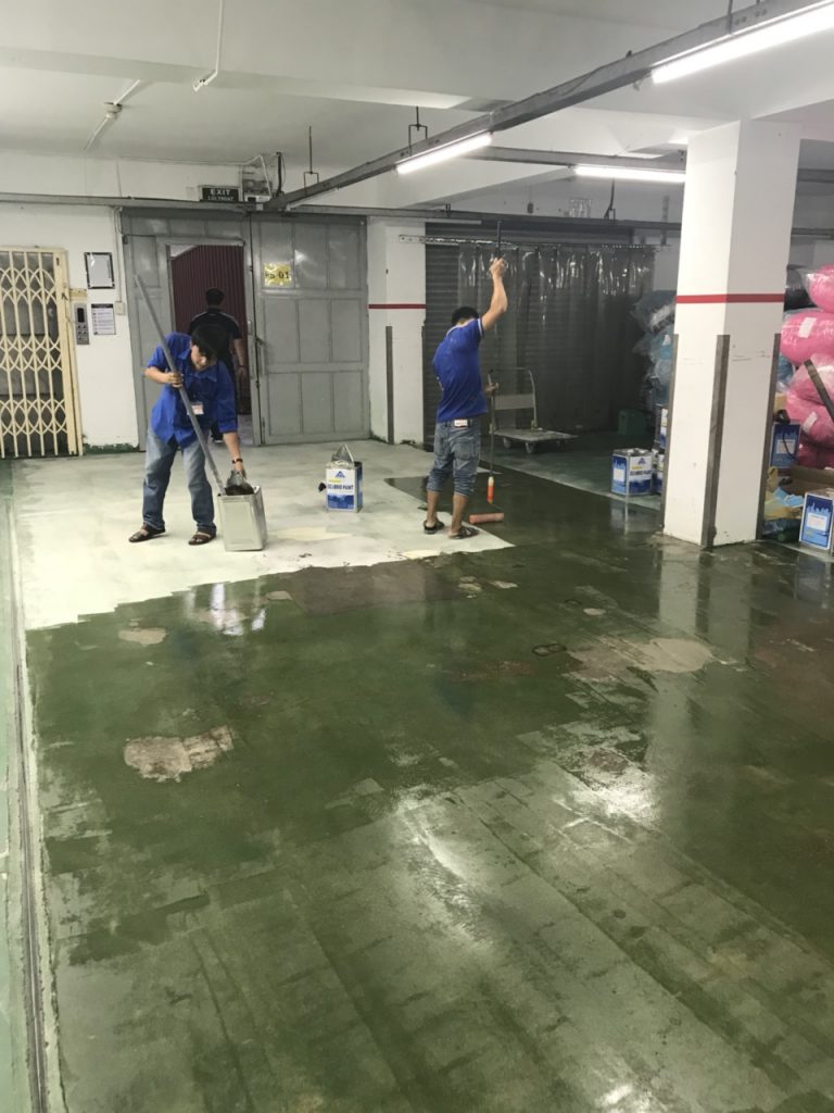 Sử dụng sơn lót Epoxy “thể dung môi” ECOBRID PAINT